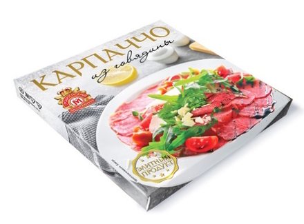 Карпаччо из говядины сыровяленое 110г. Гродненский МК