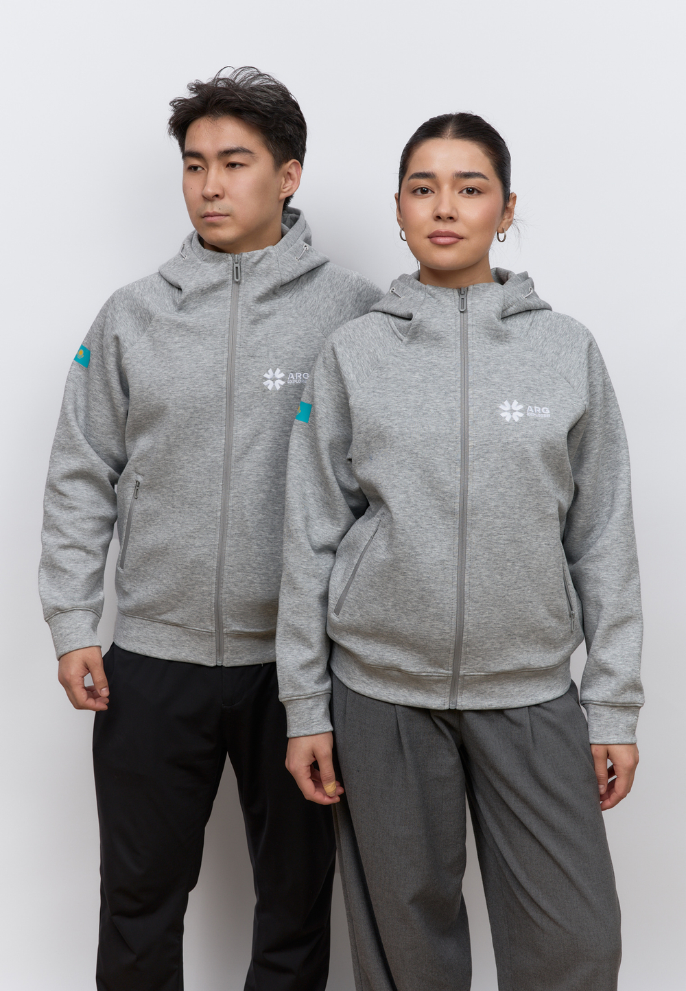 Кофта на замке ARGYMAQ EXPLORER GREY