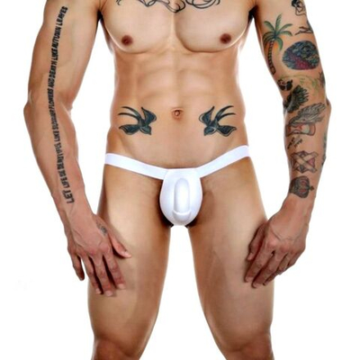 Мужской пуш-ап вкладыш белого цвета (Размер: XL) (Цвет: белый)