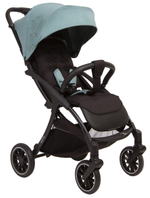 Детская прогулочная коляска Peppy Latina ART mint fresh мятная, вышивка