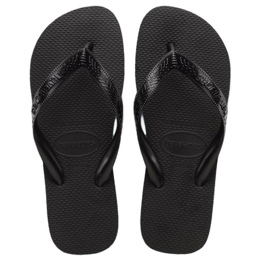 Havaianas Abrasion Resistant Slip Resistant Flip Flops Unisex Black