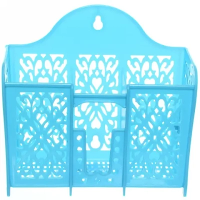 Подставка для столовых приборов «Ажур» 18*17*8см пластиковая,3секции