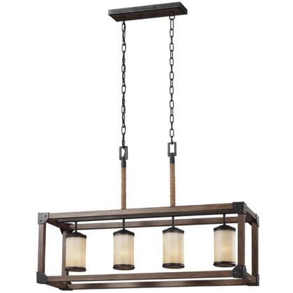 Светильник Visual Comfort Dunning Four Light Linear Pendant