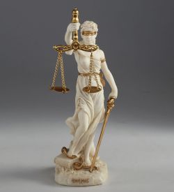 Veronese WS-1227/ 3 Статуэтка «Фемида - богиня правосудия»