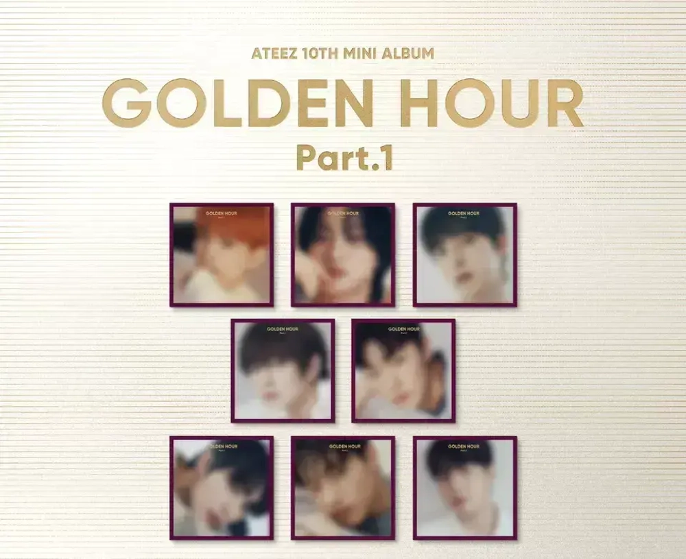 Альбом ATEEZ - GOLDEN HOUR : Part.1 [Digipack ver.] (Сонхва)