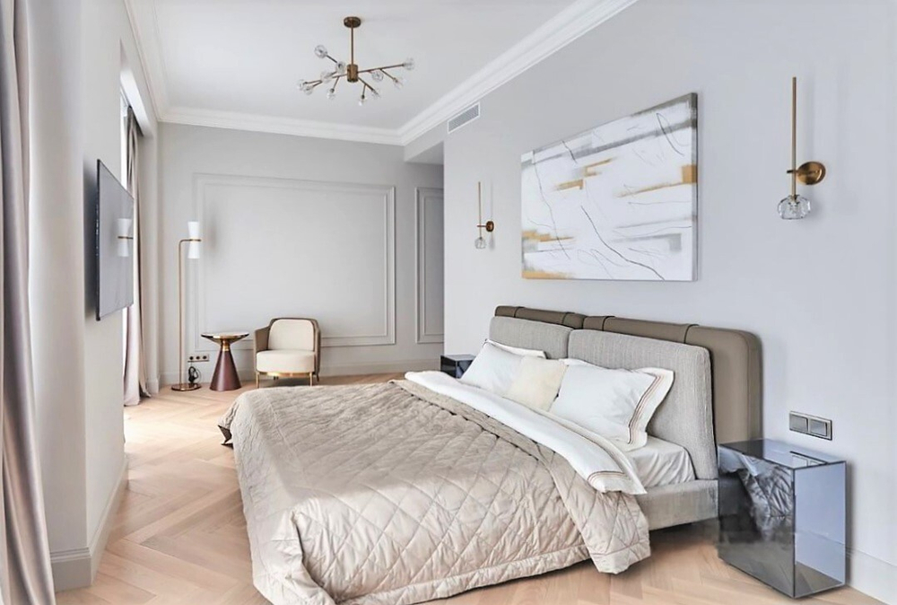 Двуспальная кровать Tatlin Soft