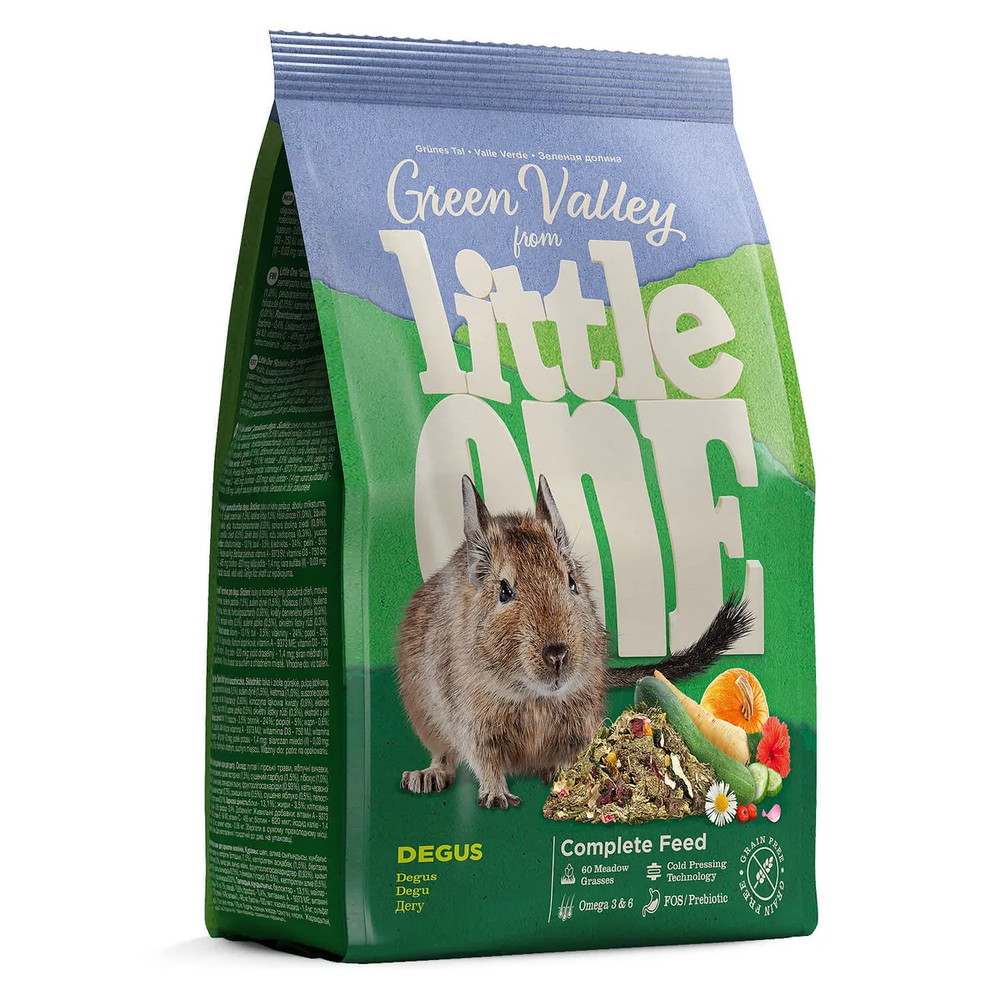 Little One 750г Green Valley Корм для дегу Зеленая долина