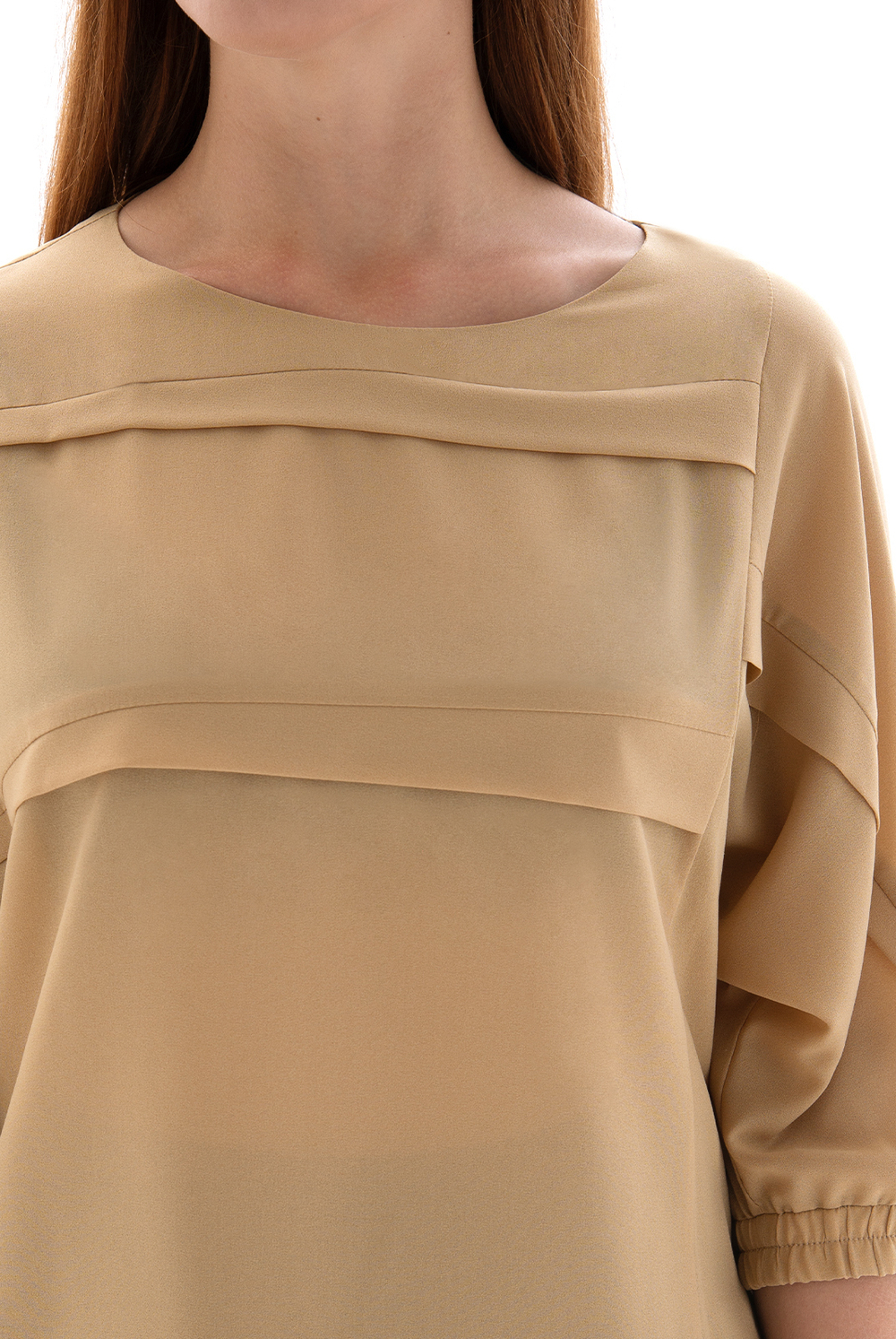 Блузка 2948АП, бежевый #285Б092948АП