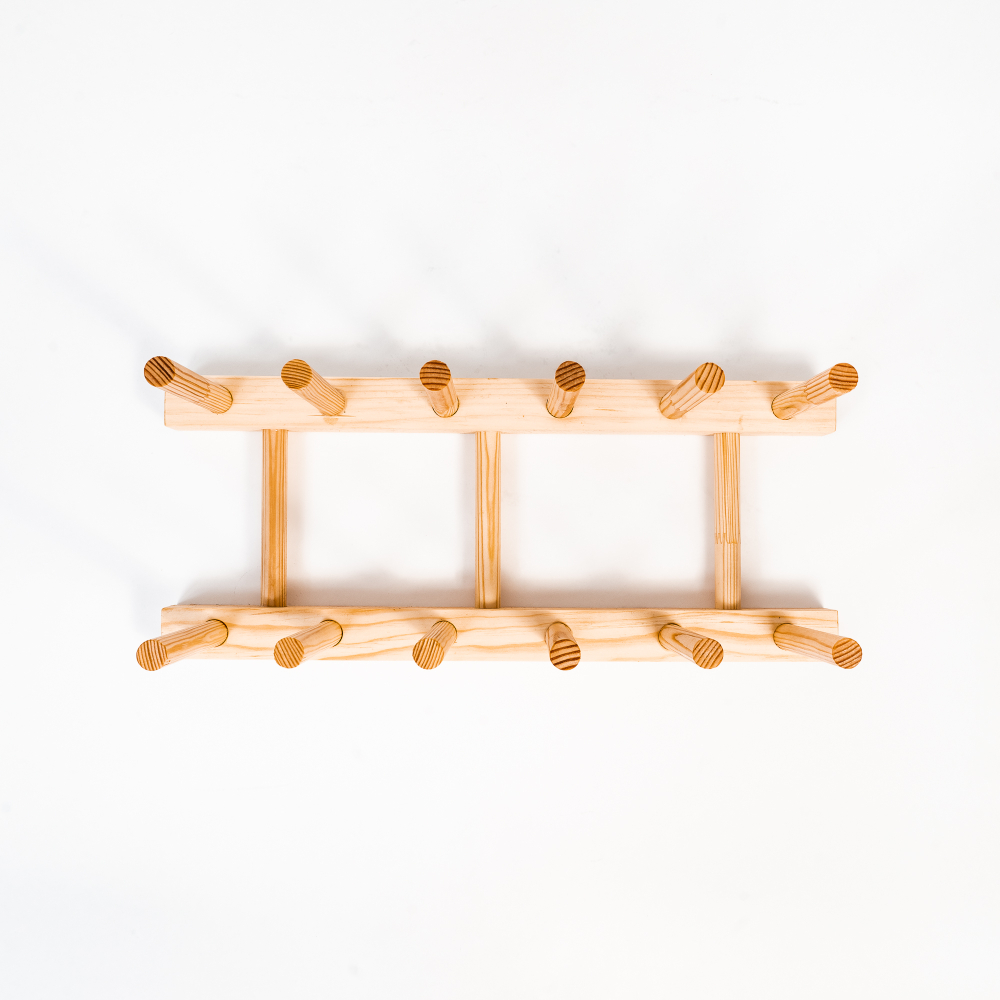 Сушилка для посуды из древесины кедра SPD2