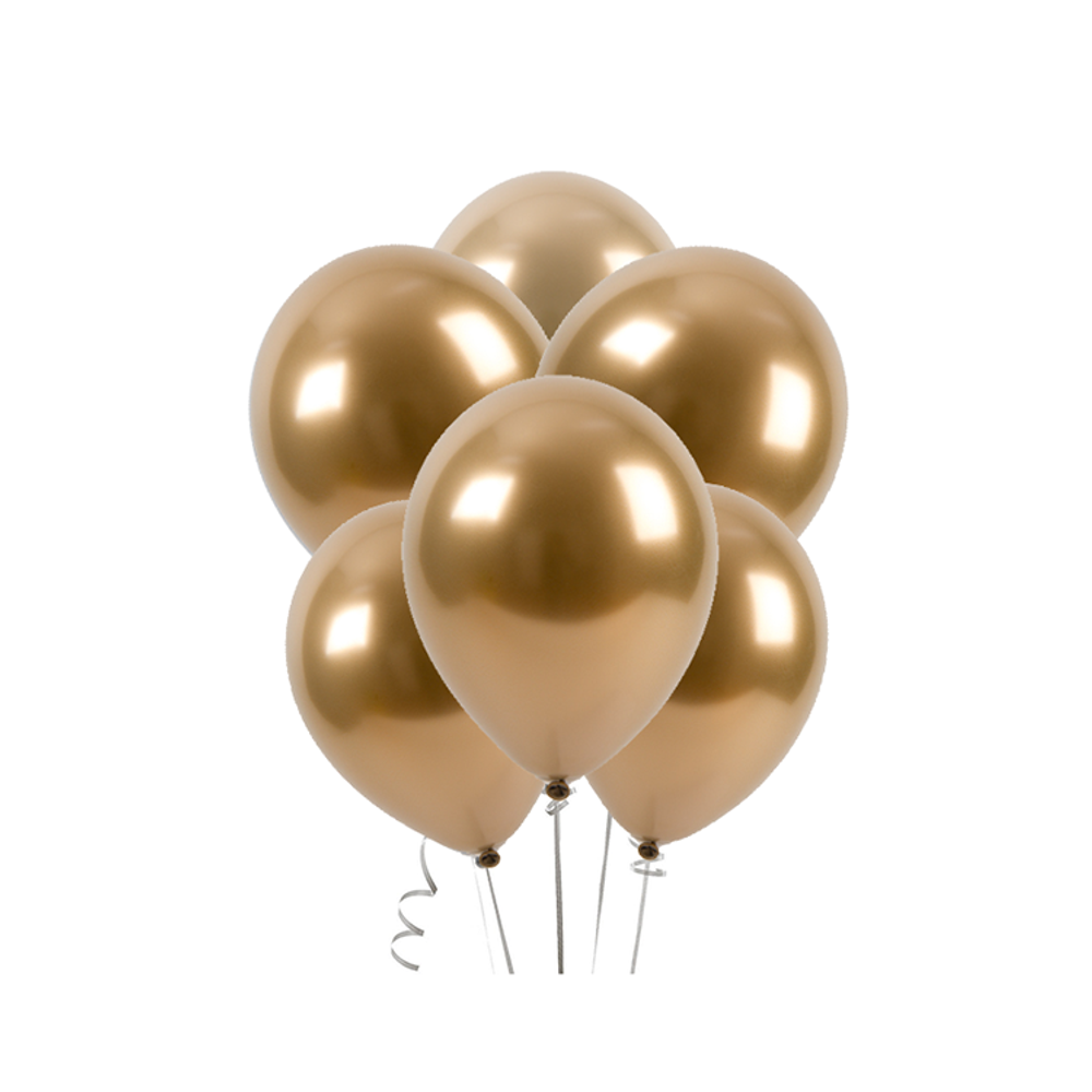 Шары золото Хром Gold