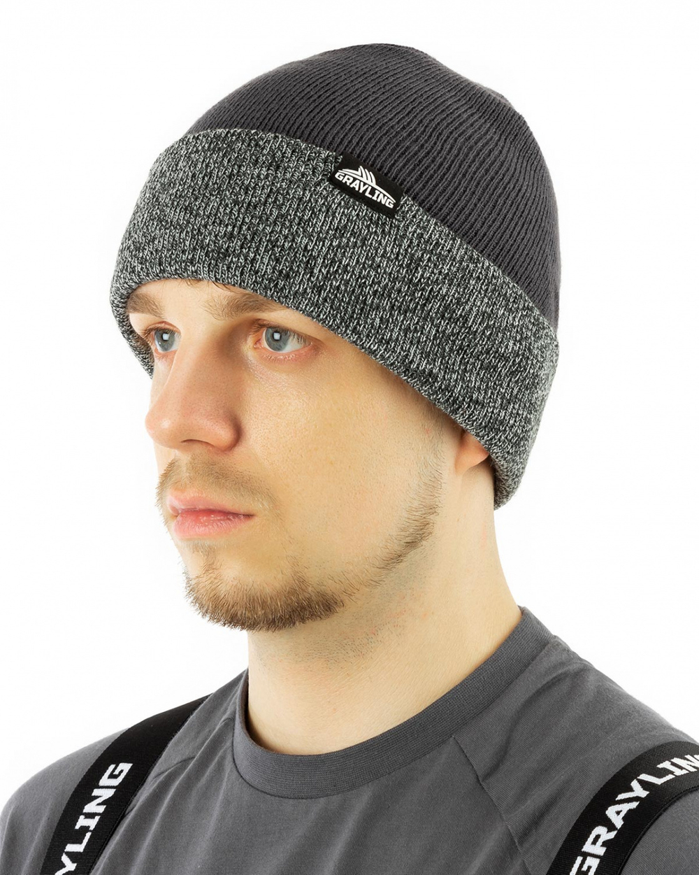 Шапка вязаная Selenga (Селенга), графит