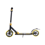 Самокат TechTeam Jogger 210 чёрный/жёлтый