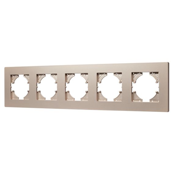 Рамка пластиковая FRM-PERIO-PL-5-GD Arlight 049765