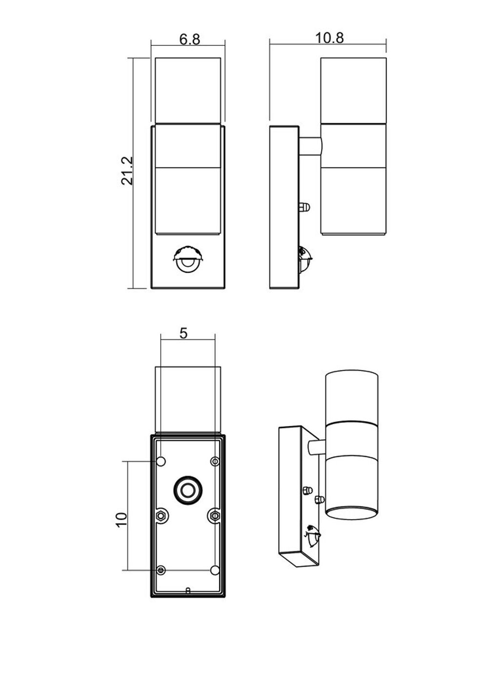 Фасадный светильник Arte Lamp