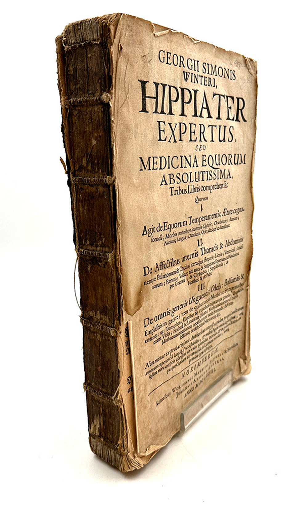 Винтер Г. С. Гиппиатр. Эксперт по лошадям, или полное собрание по медицине. 1678