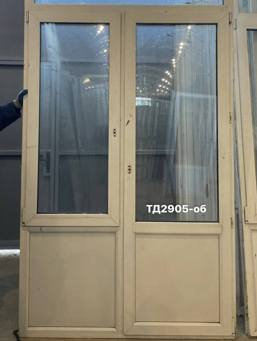 Дверь Пластиковая Б/У 225(в) х 145(ш) (Балконный Блок)