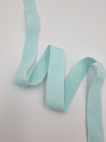 Бейка эластичная матовая ментол 15 мм ( Pantone 12-5410 TPG)