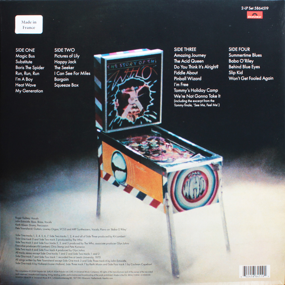 The Who / The Story Of The Who (Coloured Vinyl)(2LP)