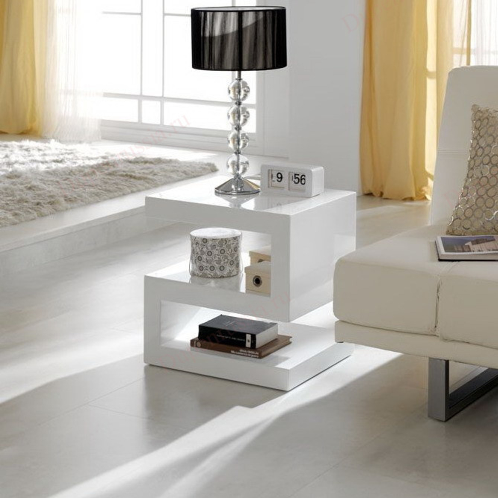 Стол консоль DUPEN 25-20 белый