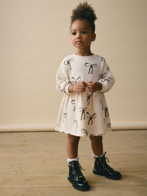 Платье для девочки Next B39-179, Молочный