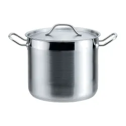 Кастрюля 11 л 26*21 см EcoLine с крышкой нерж. 18/0 ИНДУКЦИЯ P.L. Proff Cuisine