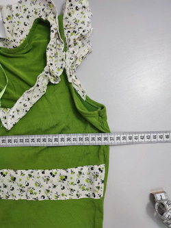 Майка зеленая красивая 42-44 размер