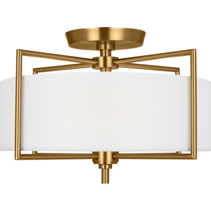 Потолочный светильник Visual Comfort Perno Medium Semi-Flush Mount