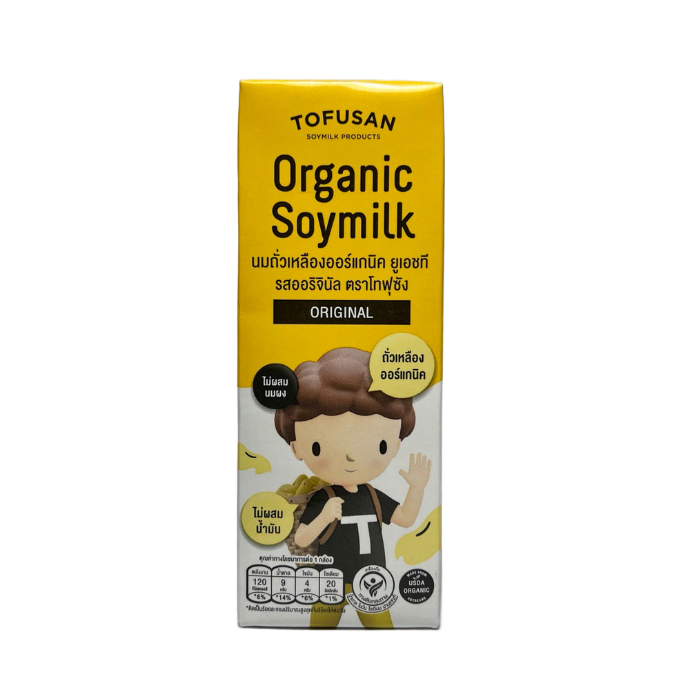 Молоко соевое Tofusan Organic Soymilk Original (содерж. сахара 4%) 230 мл