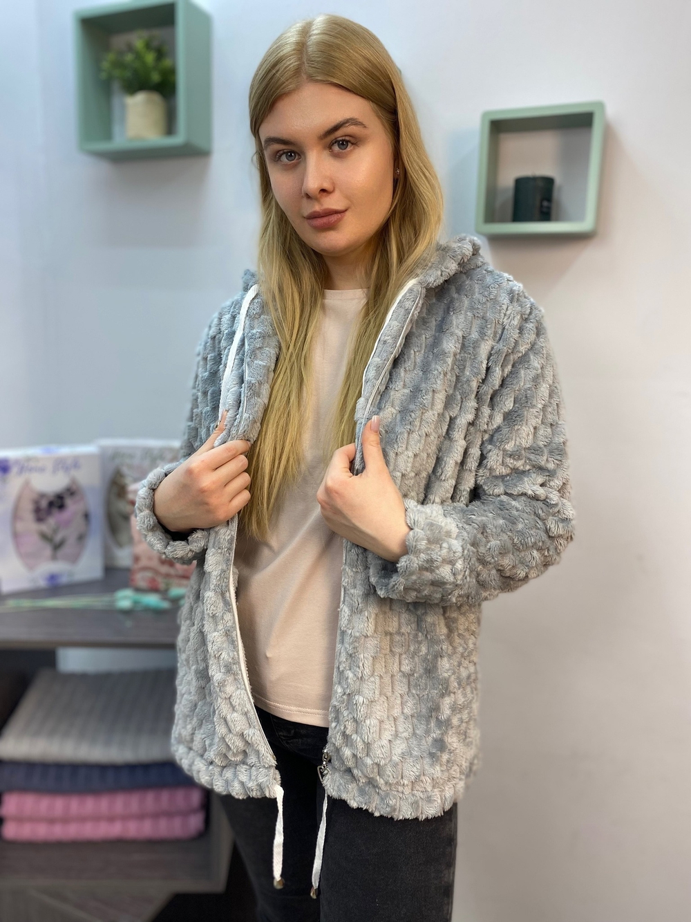 Толстовка женская "Сити П.Э" (24) молния