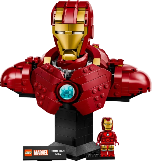 Конструктор LEGO Marvel 76327 Бюст Железного человека MK4