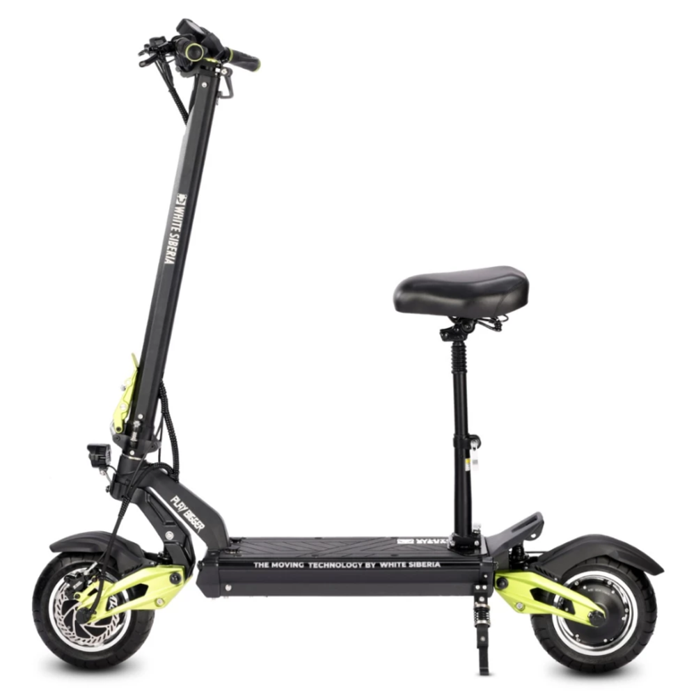 Электросамокат WHITE SIBERIA NERPA PRO 3600W Elka Green (зеленый)