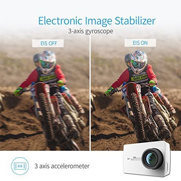 YI 4K Action Camera International (White)