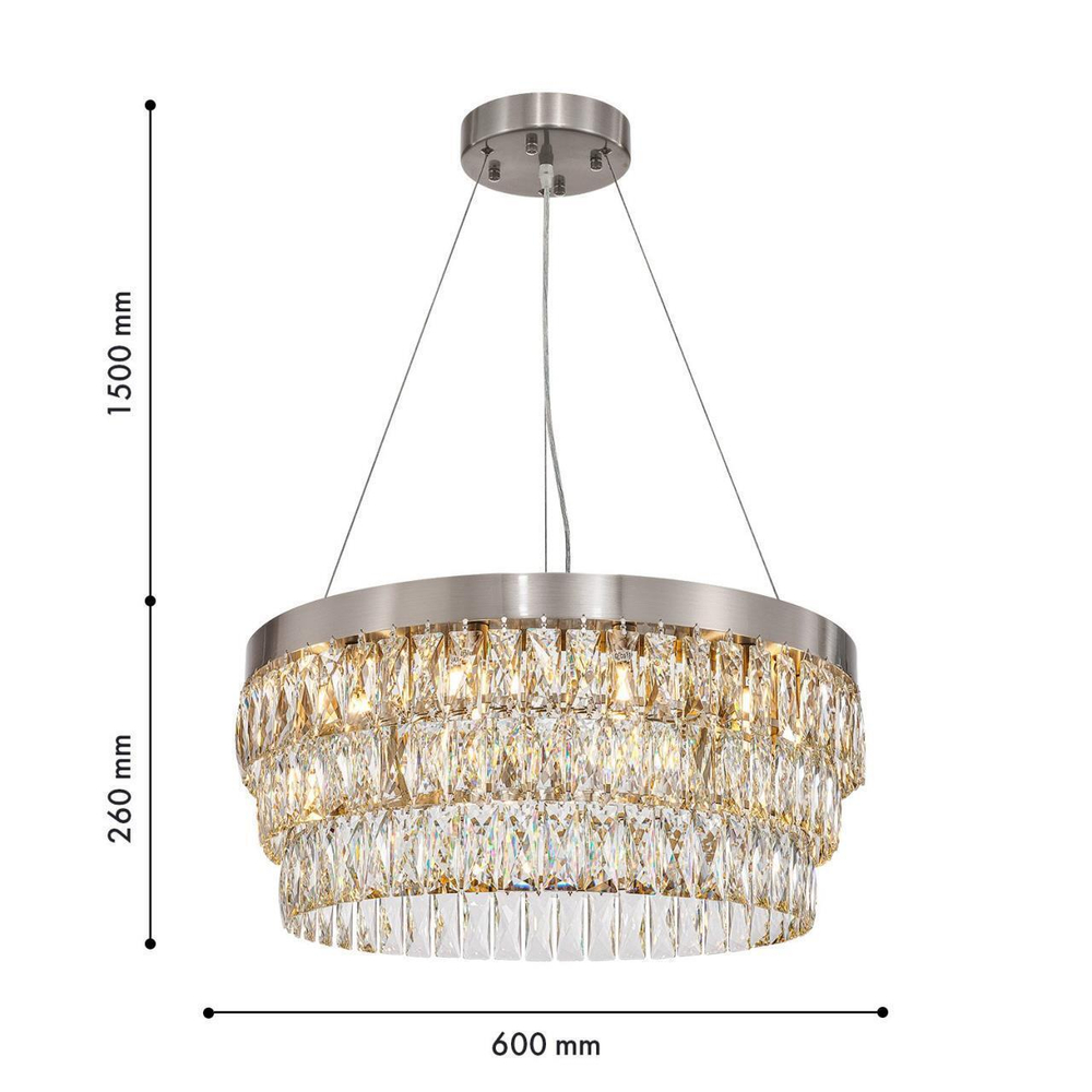 Подвесная люстра Favourite Magnitudo 4715-12P