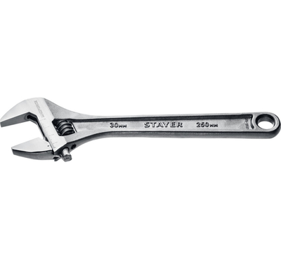 STAYER MAX-Force, 250/30 мм, разводной ключ (2725-25)