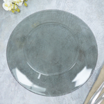 Тарелка обеденная 25см "Симпатия" графит