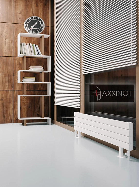 Axxinot Adero ZN 1000 - напольный трубчатый радиатор шириной 1000 мм