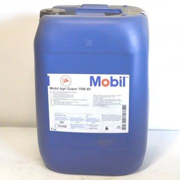 MOBIL AGRI SUPER 15W-40 масло для сельскохозяйственной техники артикул 121058 (20 Литров)