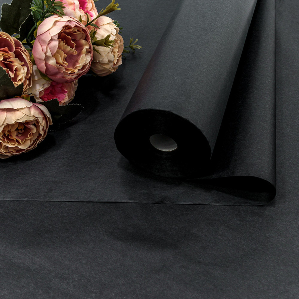 Бумага В рулоне "Тишью" 50 см х 120 м (Черный)