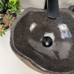 Раковина из речного камня RS-64885 37*33*15 0855