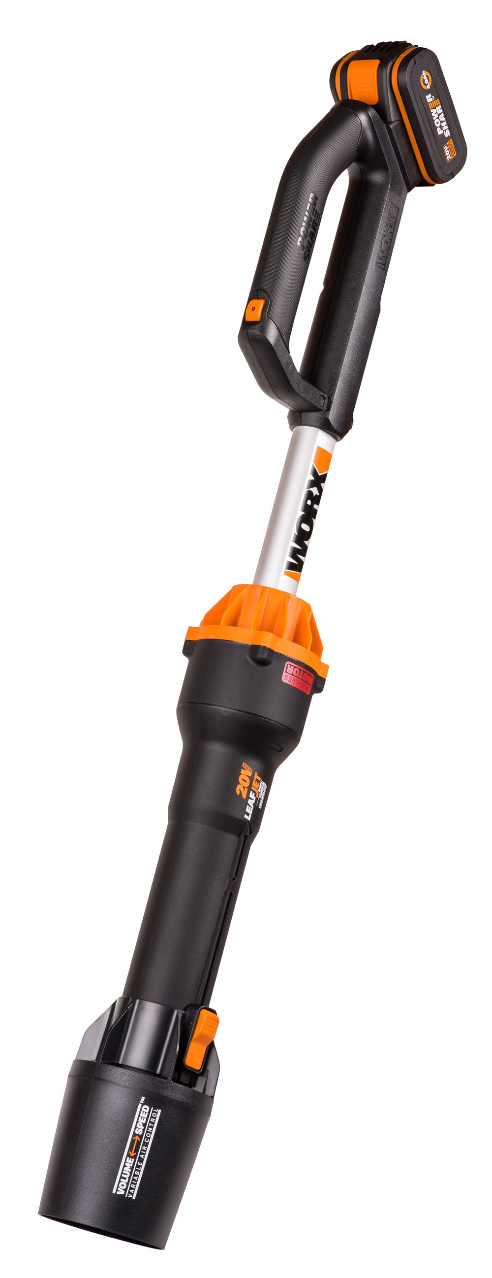 Аккумуляторная воздуходувка бесщеточная WORX WG543E