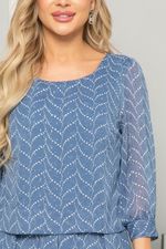 Платье "Пелагея" (голубое) П4969 LT Collection