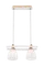 85592/2P WHITE+FGD (1/4) Люстра