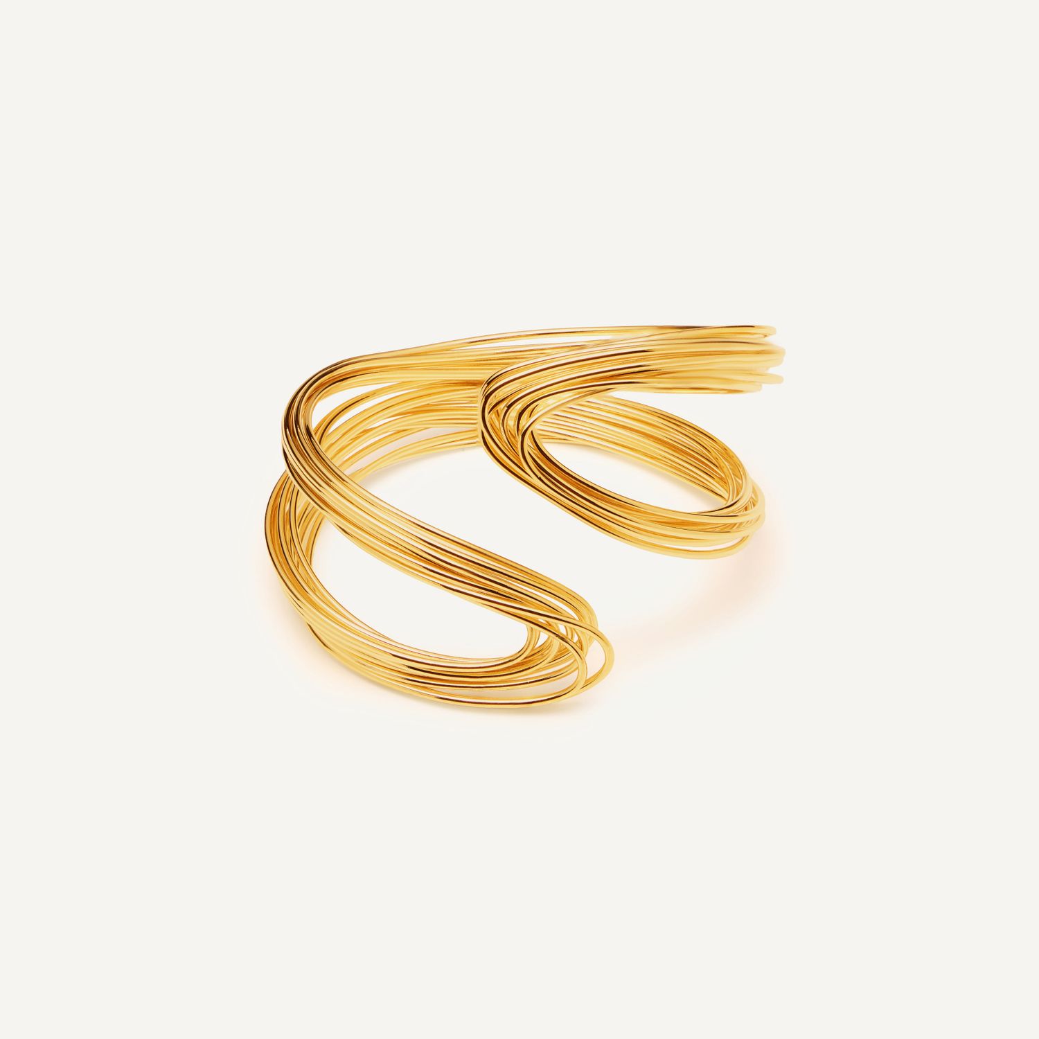 Браслет Braided Wave - Gold