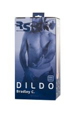 Фаллоимитатор RS Silicone Bradley C телесный 18,5 см