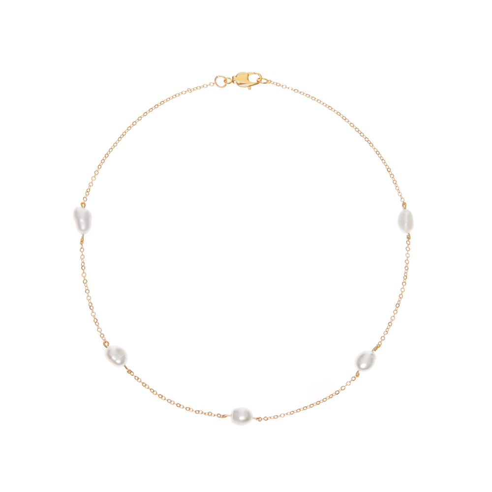 Колье Gently Pearl Chain Necklace