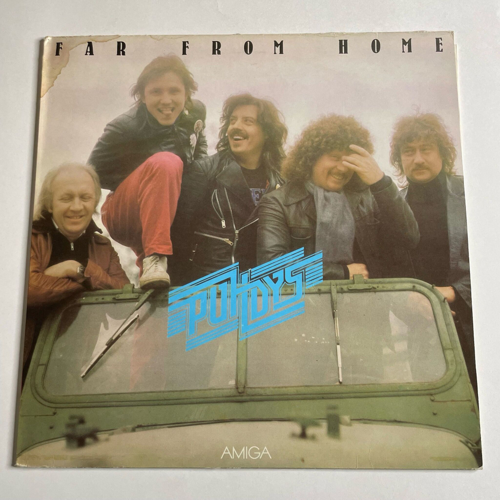Винтажная виниловая пластинка LP Пудис Puhdys Far From Home (ГДР 1981)