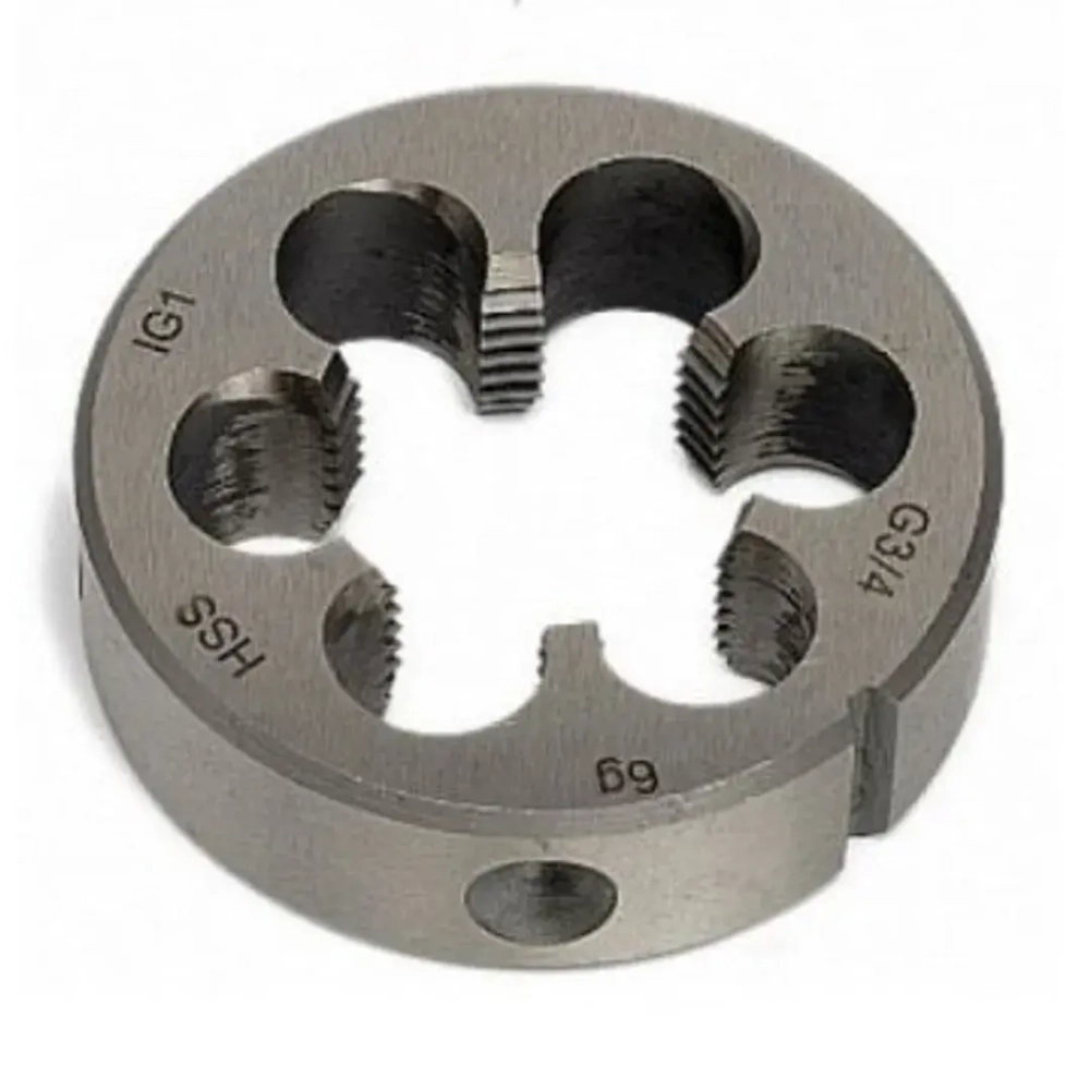 Плашка M9x1.0-?25мм, в пластиковом футляре RockForce##Rock FORCE RF-DIE9x1