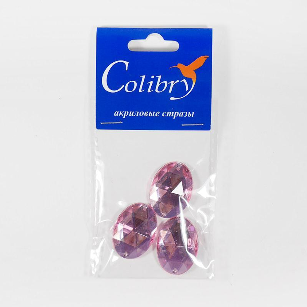 Стразы (овальные)-E18-25-Colibry