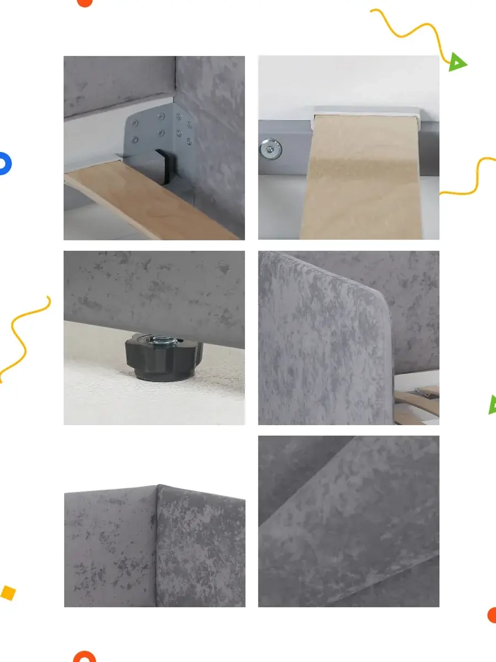 Диван - кровать Lilo 200х90 см ткань Nebby