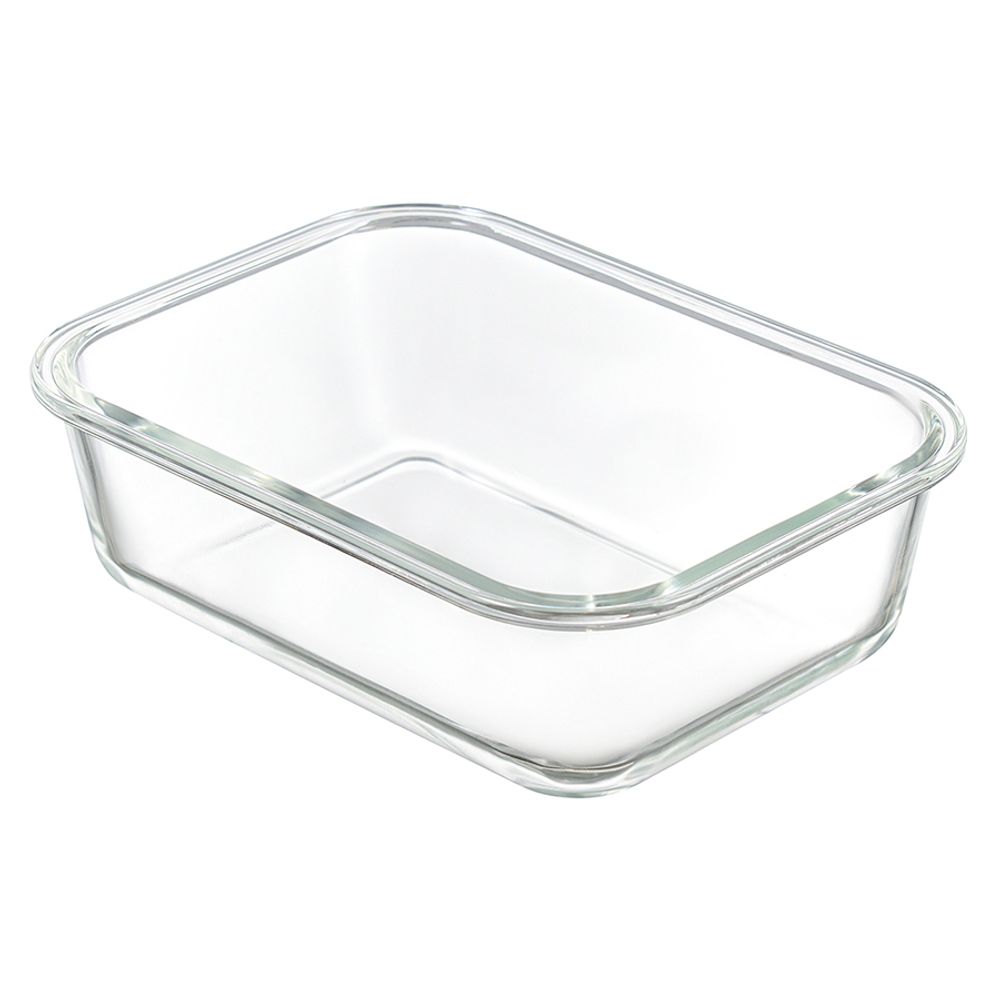 Контейнер для запекания и хранения Eco Store с крышкой из бамбука, 1050 мл